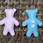 Newborn Teddy Bear Toy Baby Blue Baby Pink Felt